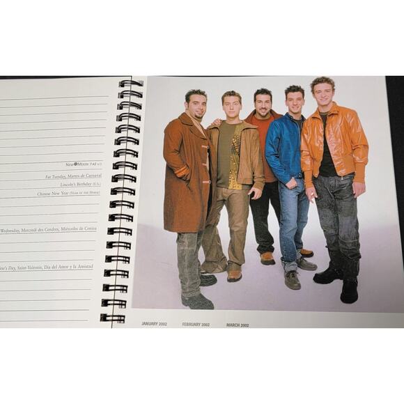 NSYNC Memorabilia Lot Collectibles Boy Band Teen Photos Concert Pass CD Calendar - Picture 7 of 16